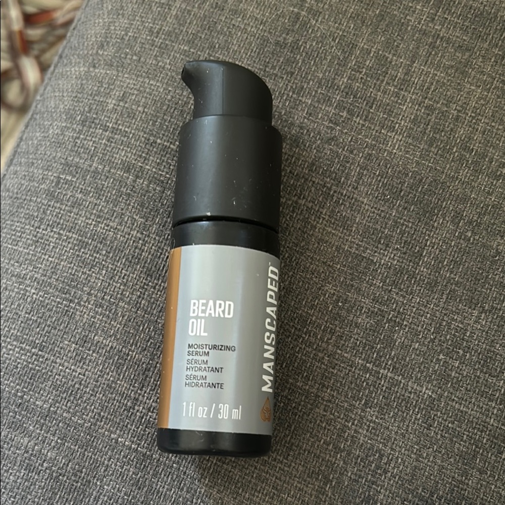 Brand new unopened, unused Manscaped cruelty free vegan Beard Oil